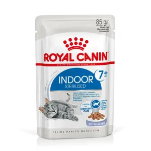 Royal Canin Indoor Sterilised 7+ v želé - 48 x 85 g