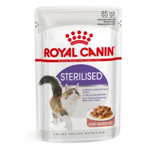 Royal Canin Sterilised v omáčke - 48 x 85 g