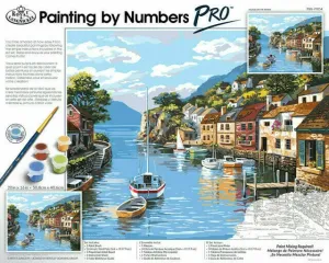 Royal & Langnickel Maľovanie podľa čísiel Dedinka na vode