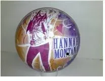 Unice lopta Hannah Montana 2677 fialovo-zlatá