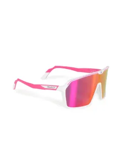 Rudy Project Spinshield White/Pink Fluo Matte/Multilaser Red UNI Lifestyle okuliare