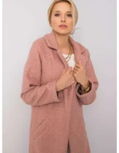 Dámsky kabát Paquita RUE PARIS dirty pink