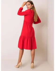 Dámske červené šaty Yonne RUE PARIS