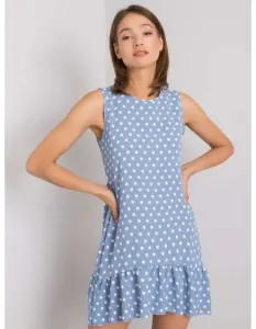 Dámske kockované šaty Nicollete RUE PARIS blue