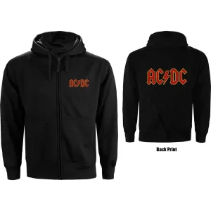 AC/DC mikina Logo Čierna L