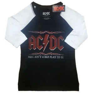 AC/DC tričko Hell Ain't A Bad Place Čierna/biela 4XL