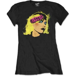 Blondie tričko Punk Logo Čierna 3XL