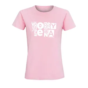 Desmod tričko Vyrobený pre mňa Candy ružová XXL