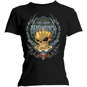 Five Finger Death Punch tričko Trouble Čierna S