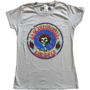 Grateful Dead tričko Bertha Circle Vintage Wash Šedá M