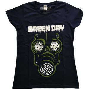 Green Day tričko Green Mask Modrá XS
