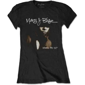 Mary J. Blige tričko Cover Čierna S