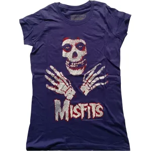 Misfits tričko Hands Fialová L