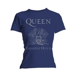 Queen tričko Greatest Hits II Modrá L #2122663