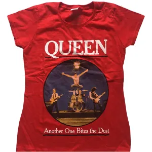 Queen tričko One Bites The Dust Červená S