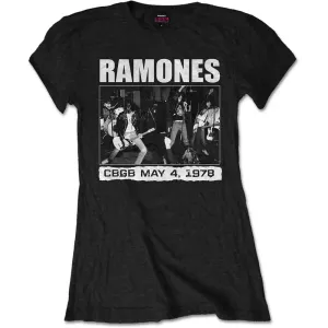 Ramones tričko CBGB 1978 Čierna 3XL