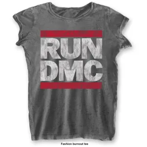 Run-DMC tričko DMC Logo Šedá XL