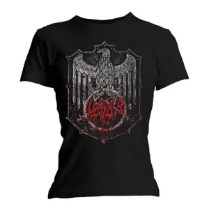 Slayer tričko Bloody Shield Čierna XL