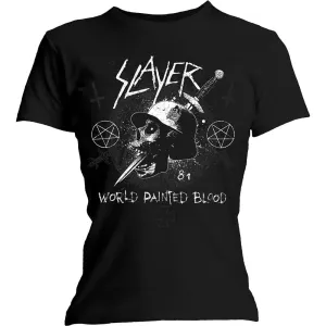 Slayer tričko Dagger Skull Čierna XL