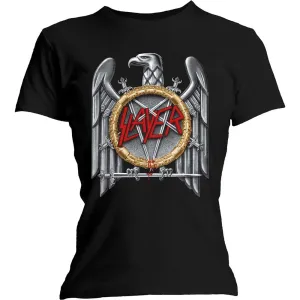 Slayer tričko Silver Eagle Čierna XL