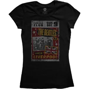 The Beatles tričko Live in Liverpool Čierna L