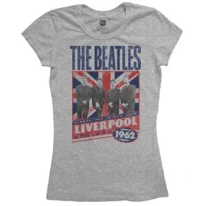 The Beatles tričko Liverpool England 1962 Šedá L