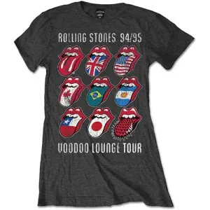 The Rolling Stones tričko Voodoo Lounge Tongues Šedá XXL #6992070