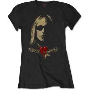 Tom Petty & The Heartbreakers tričko Shades & Logo Čierna L