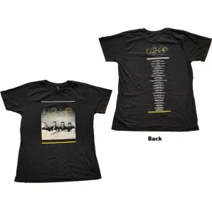 U2 tričko I+E Tour Bed Photo Čierna M