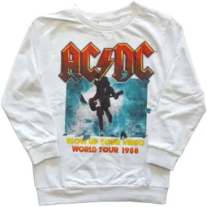 AC/DC mikina Blow Up Your Video Biela 11-12 rokov