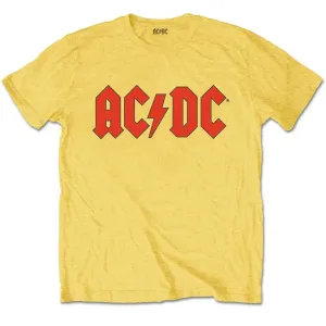 AC/DC tričko Logo Žltá 12-14 rokov
