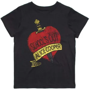 Alice Cooper tričko Schools Out Čierna 7-8 rokov