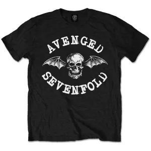 Avenged Sevenfold A7X tričko Classic Deathbat Čierna 3 - 4 roky