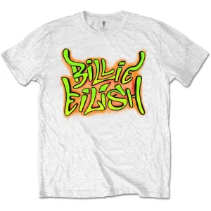 Billie Eilish tričko Graffiti Biela 7-8 rokov