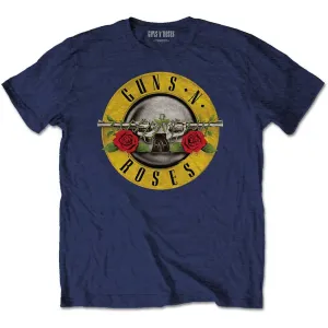 Guns N’ Roses tričko Classic Logo Modrá 11-12 rokov