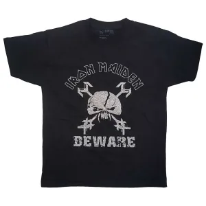 Iron Maiden tričko Beware Čierna 11-12 rokov