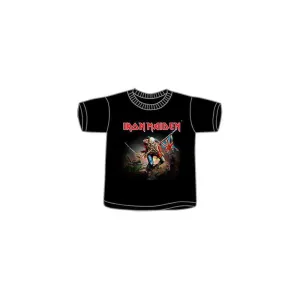 Iron Maiden tričko Trooper Čierna 11-12 rokov