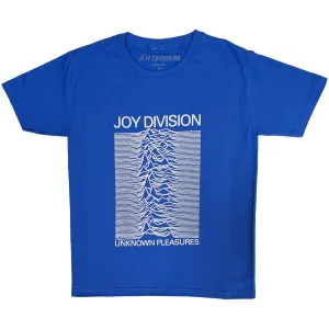Joy Division tričko Unknown Pleasures Modrá 7-8 rokov