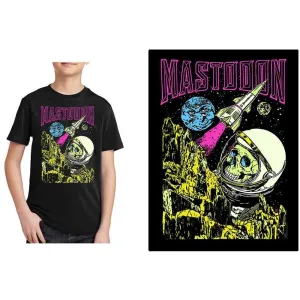 Mastodon tričko Space Colorization Čierna 12-14 rokov