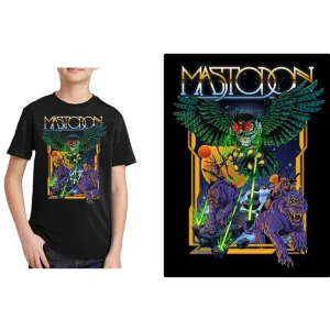 Mastodon tričko Space Owl Čierna 7-8 rokov