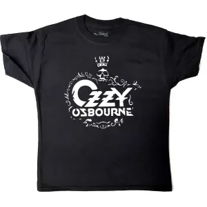 Ozzy Osbourne tričko Logo Čierna 5-6 rokov