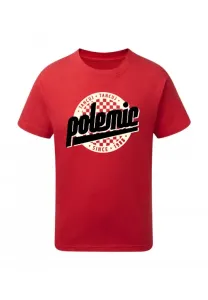 Polemic tričko Logo Detské Červená 12-14 rokov