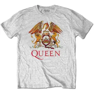 Queen tričko Classic Crest Šedá 7-8 rokov