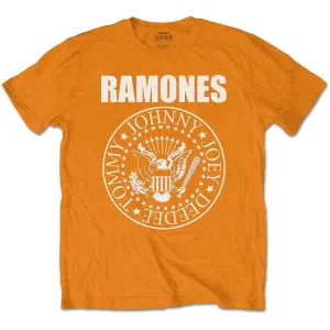Ramones tričko Presidential Seal Oranžová 12-14 rokov