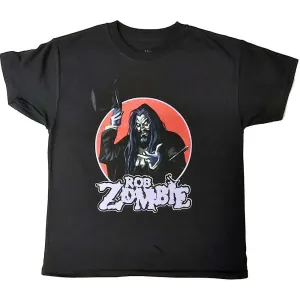 Rob Zombie tričko Magician Čierna 11-12 rokov