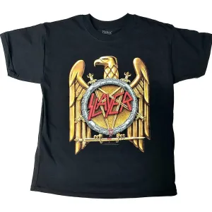 Slayer tričko Gold Eagle Čierna 11-12 rokov