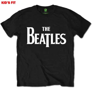 The Beatles tričko Drop T Logo Čierna 1 - 2 roky