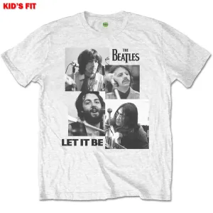 The Beatles tričko Let it Be Biela 7-8 rokov