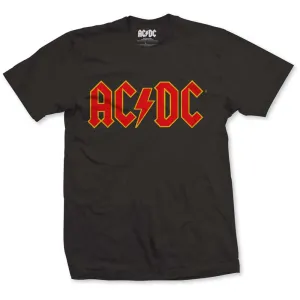 AC/DC Tričko Unisex Logo T-Shirt Black L