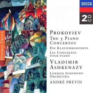 ASHKENAZY VLADIMIR - KONCERTY PRO KLAVIR 1-5, CD